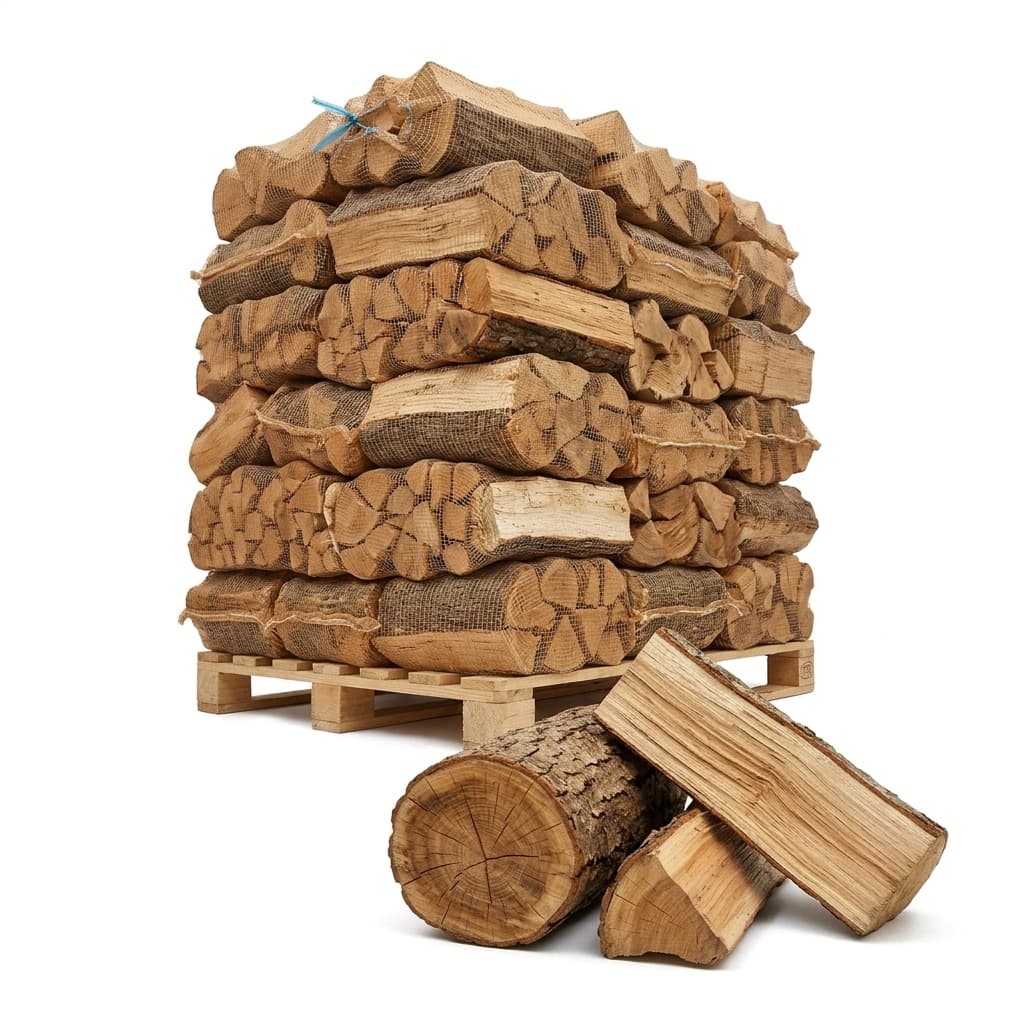 BoisPasCher — 40 Filets Bûches 25kg Bois Dur 30cm Pas Cher