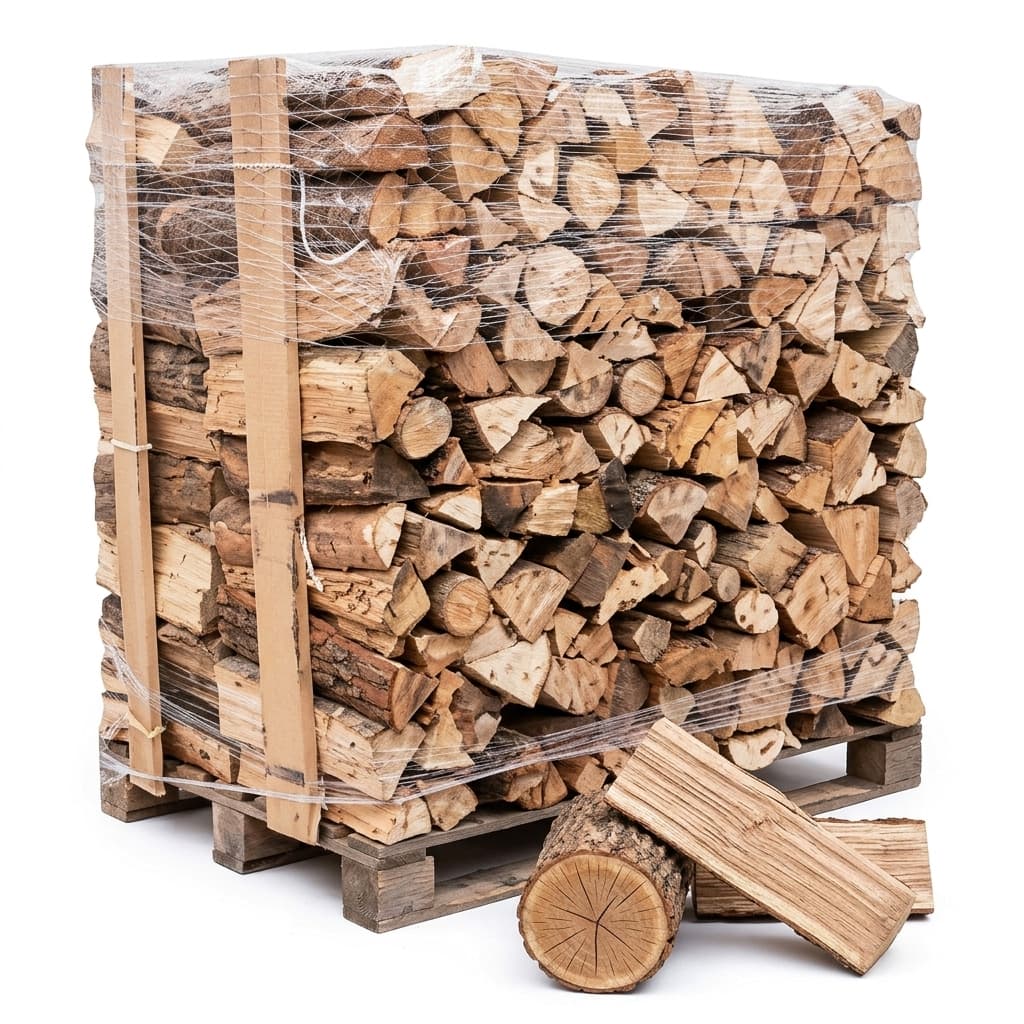 BoisPasCher — Lot 4 Palettes Chêne-Hêtre Bûches 50cm Prix Cassé