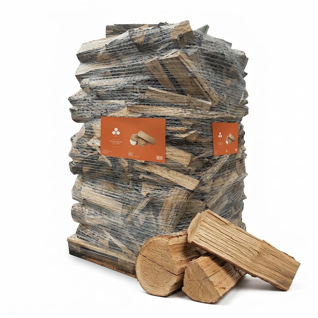 BoisPasCher — Bûches Wooday 40cm 100% Feuillus Prix Bas