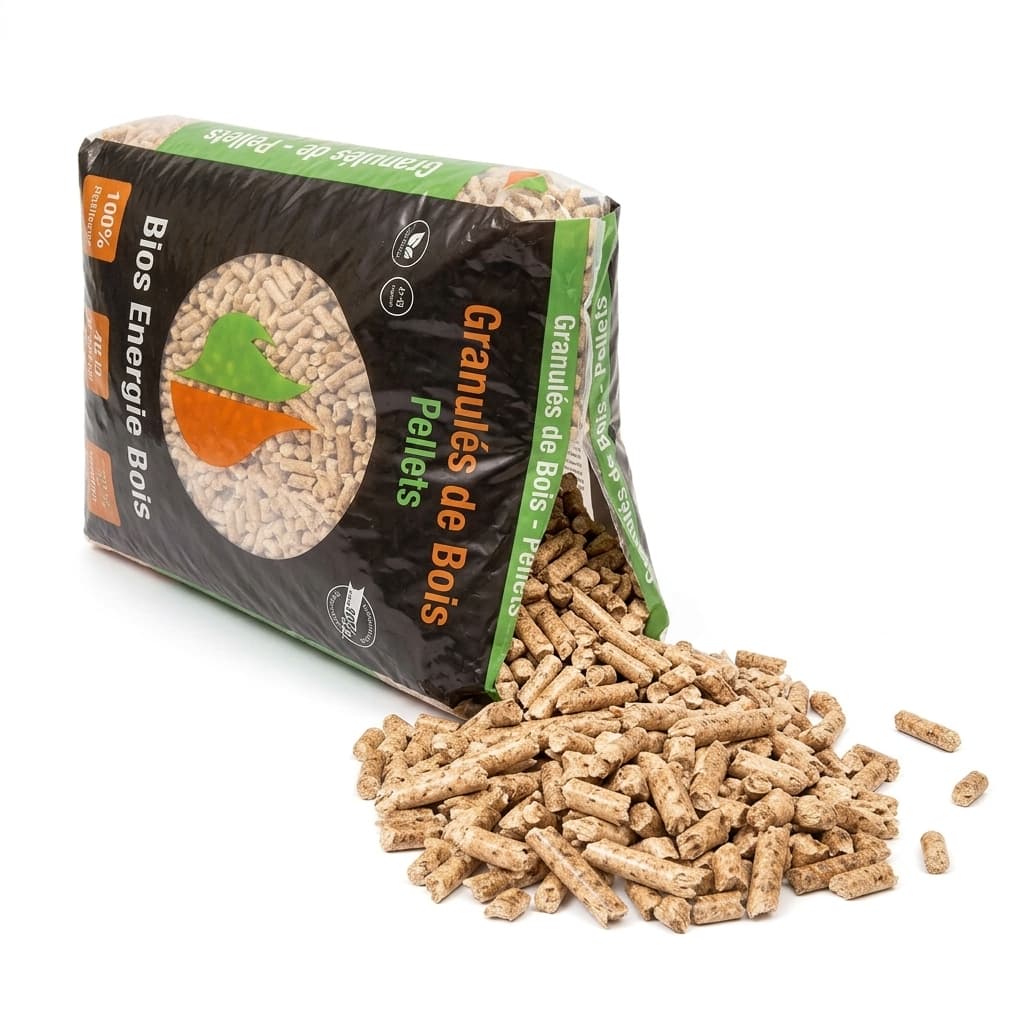 BoisPasCher — Pellets Alpes Energie Bois 70 Sacs Résineux Alpins