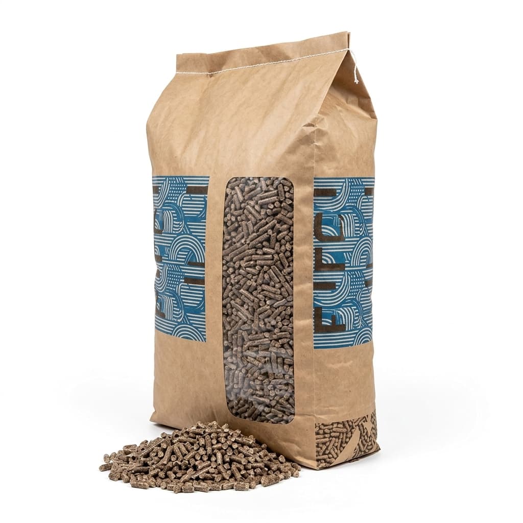 BoisPasCher — Pellets Badger Palette 65 Sacs Fiable et Économique