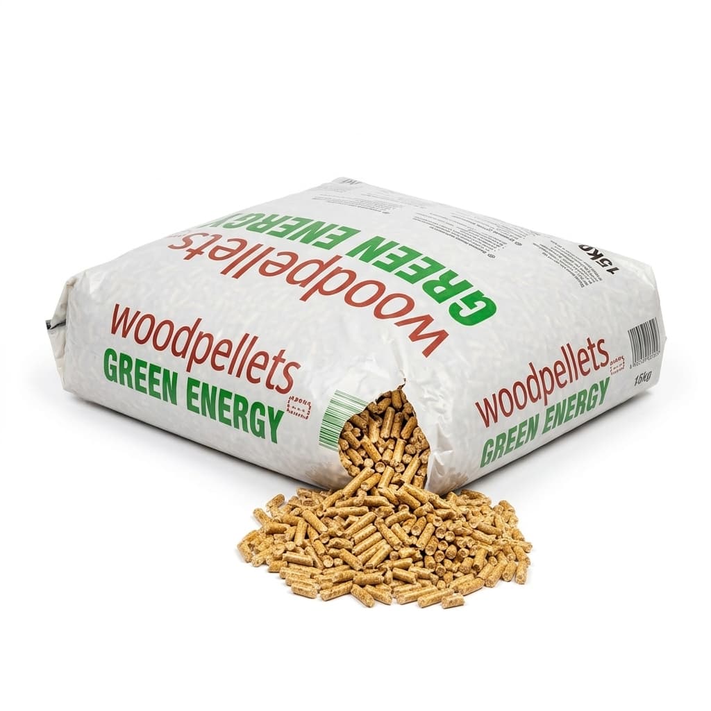 BoisPasCher — Pellets Green Energy DINplus 65 Sacs Écolo Pas Cher
