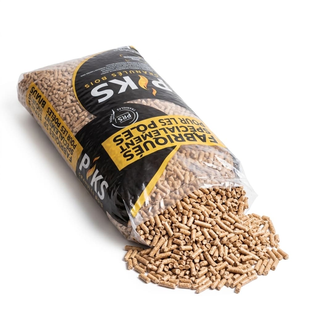 BoisPasCher — Granulés PIKS DINplus Palette 66 Sacs 990kg Économique
