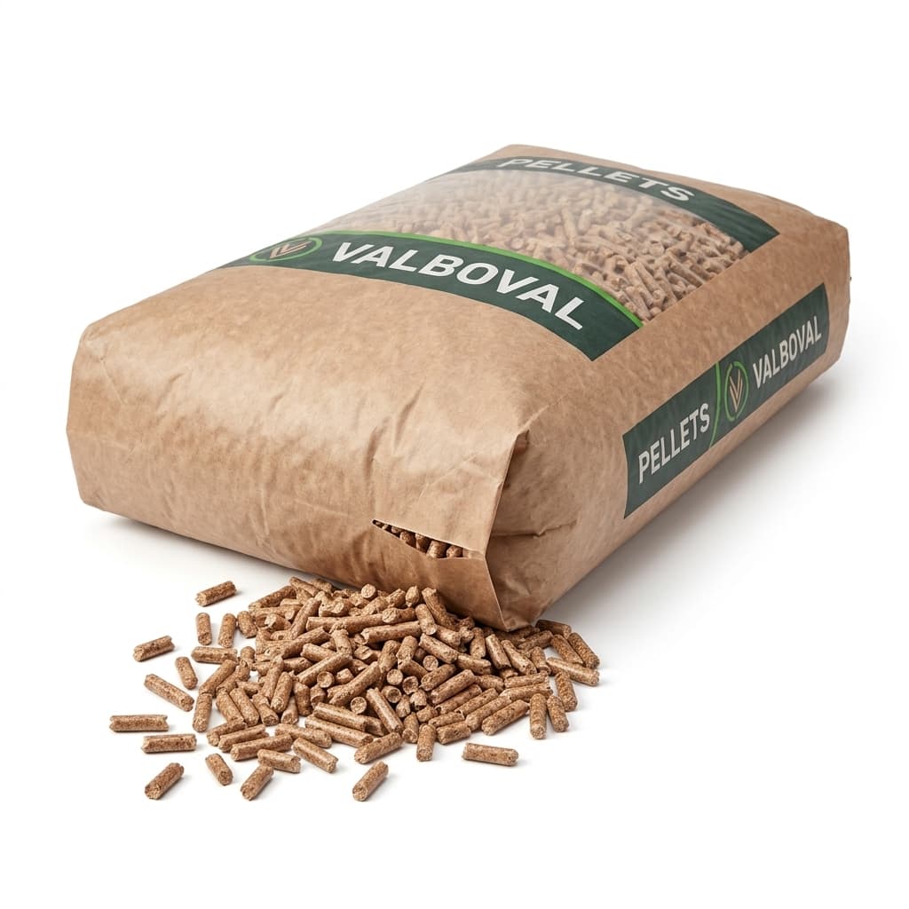 BoisPasCher — Pellets Valboval Palette 65 Sacs Prix Bas Garanti